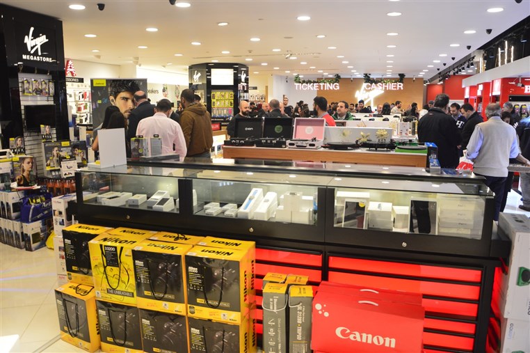 Reopening of Virgin Megastore ABC Achrafieh branch